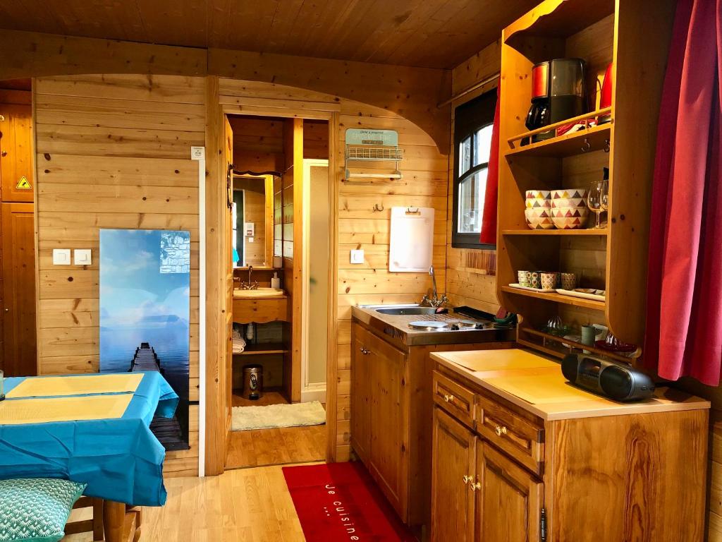 Millygite roulotte - 4 seasons Chalet-on-wheels photo 4