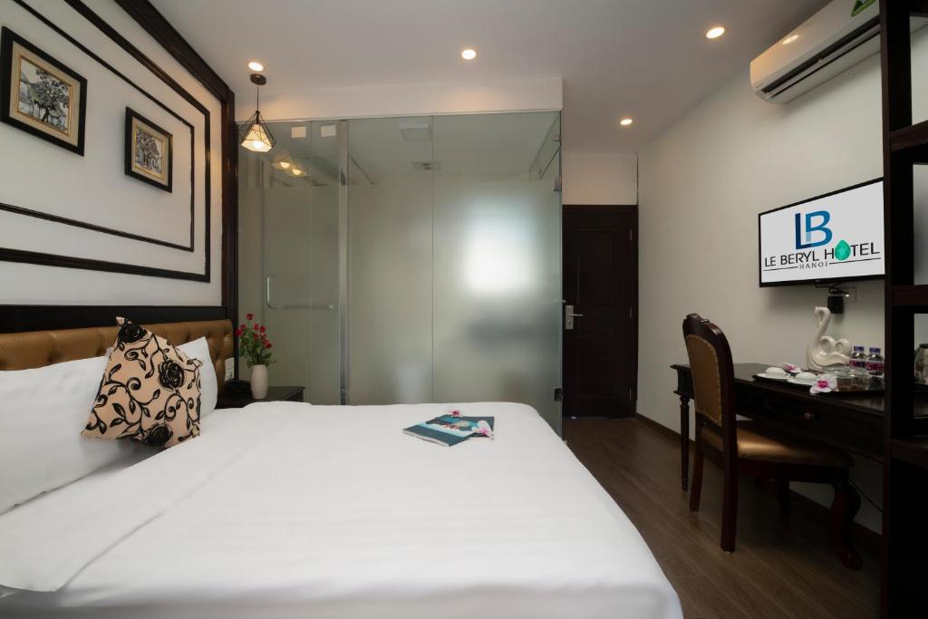Сьюит (Полулюкс с балконом и видом на город), Le Beryl Hanoi Hotel