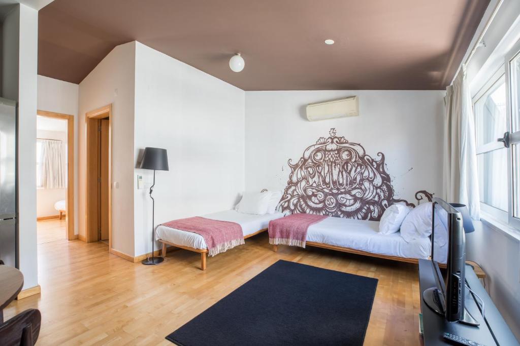 Апартаменты (Апартаменты с 1 спальней), The Lisbonaire Apartments