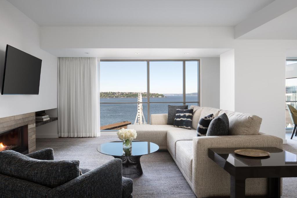 Двухместный (Суперлюкс «Эллиотт-Бэй»), Four Seasons Hotel Seattle