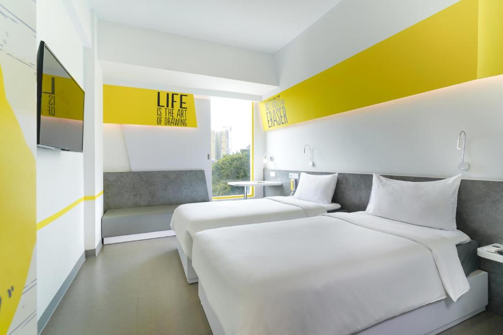 Одноместный (Одноместный номер с душем), Yello Hotel Manggarai