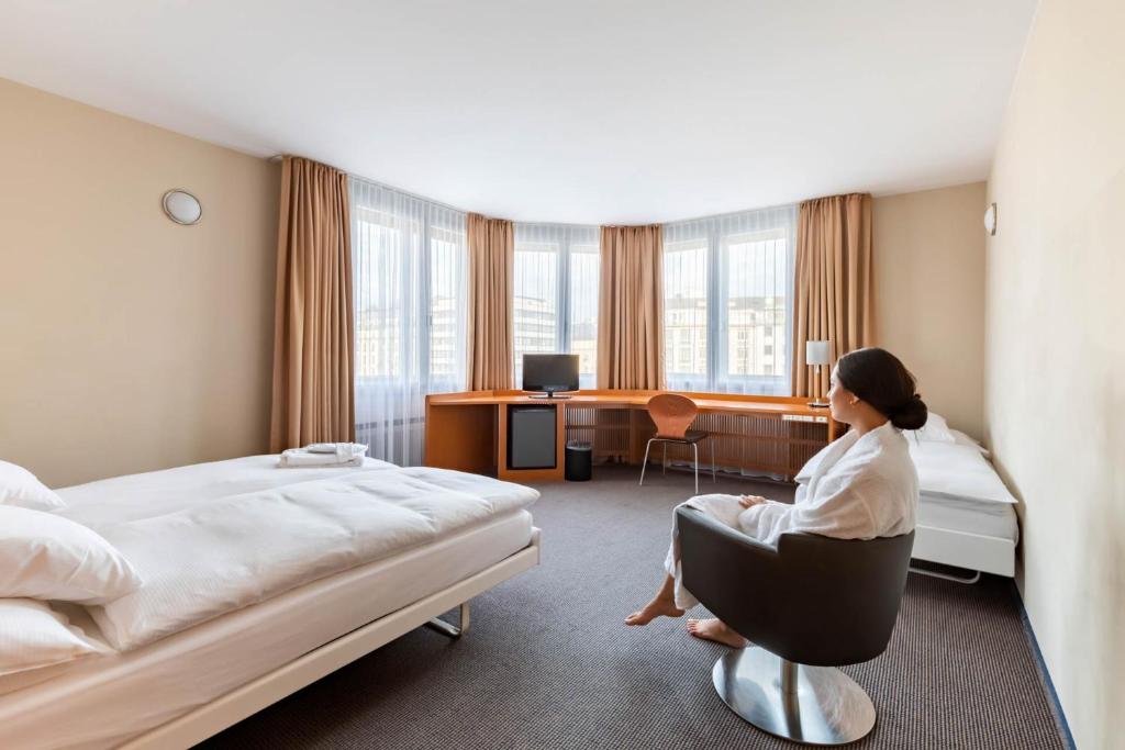 Двухместный (Двухместный номер с 2 отдельными кроватями), Hotel Cornavin Geneve