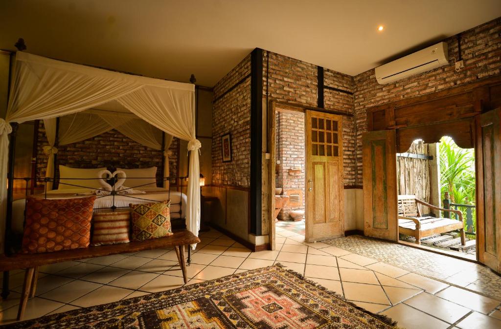 Двухместный (Двухместный номер с 1 кроватью, вид на сад), Taman Nauli Boutique Rooms