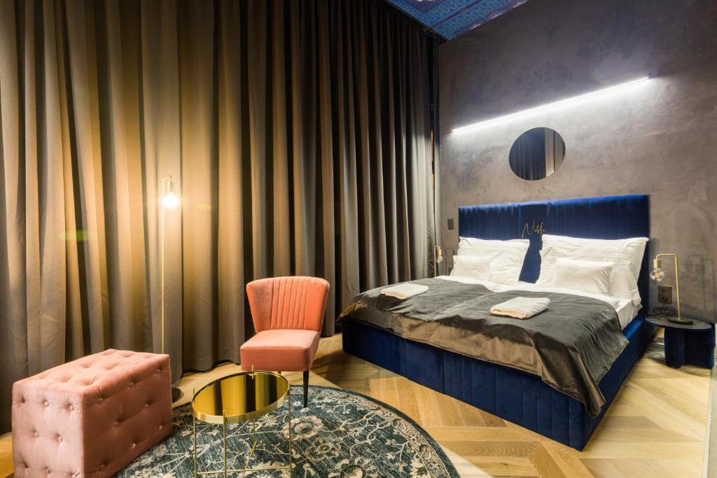 Двухместный (Двухместный номер Делюкс с 1 кроватью), Noble Boutique Hotel - Adults Only
