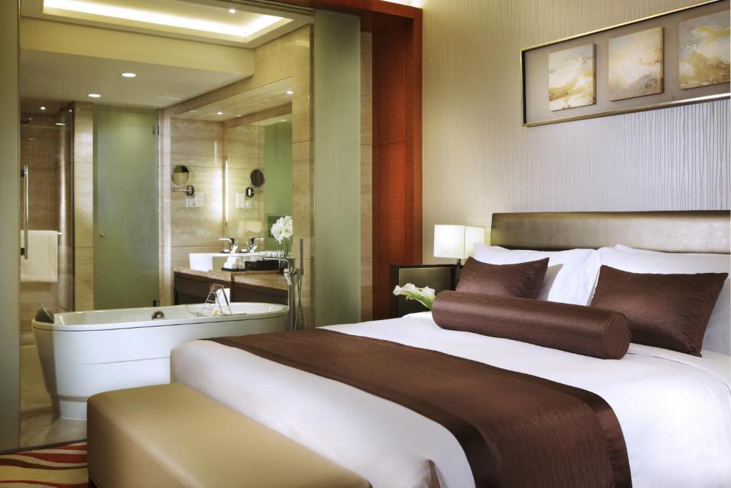 Двухместный (Номер Делюкс с кроватью размера «queen-size»), InterContinental Hangzhou