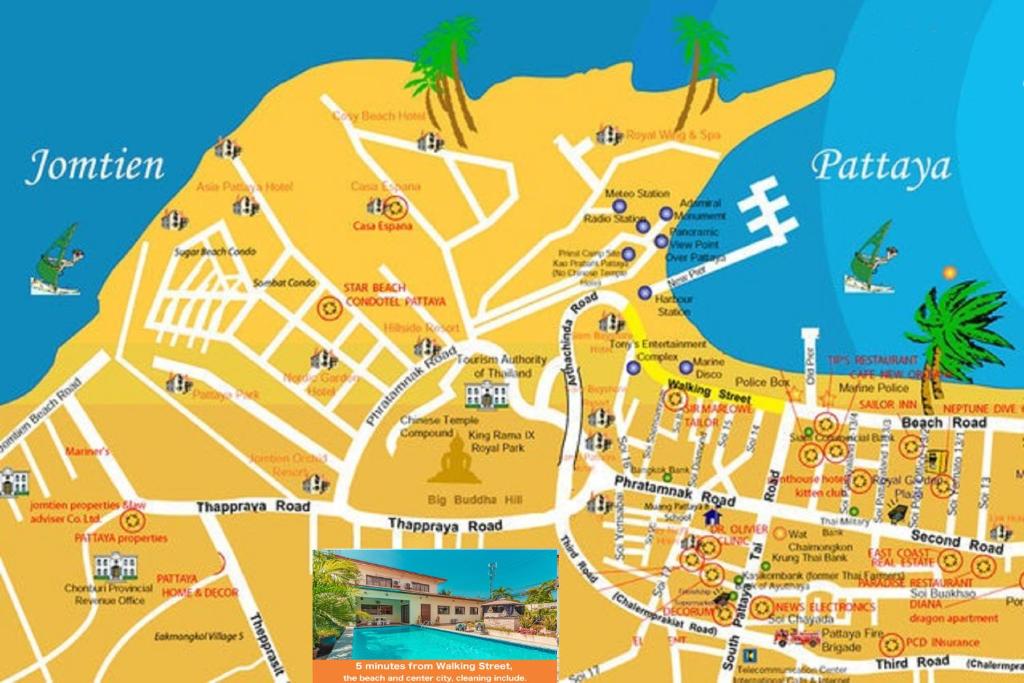 VIEWBOR VILLA - PATTAYA HOLIDAY HOUSE WALKING STREET 4 bedrooms photo 2