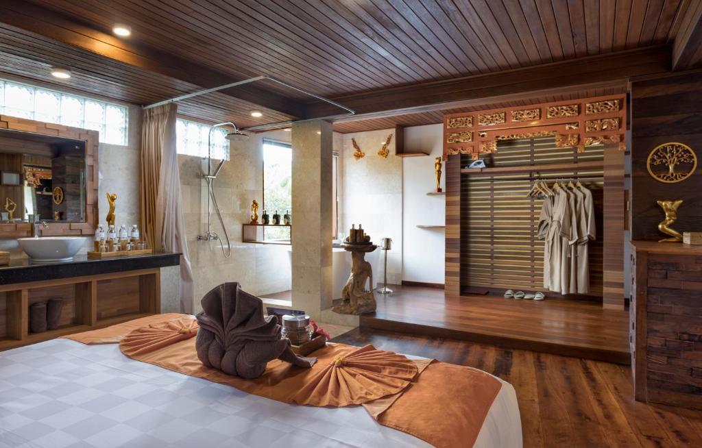 Вилла (Вилла Signature с 2 спальнями, бассейном и видом на рисовые поля), Green Field Resort Ubud