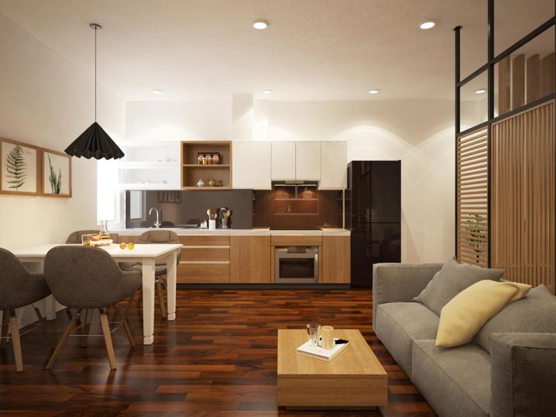 Апартаменты (Апартаменты с 2 спальнями), Sen Vang Luxury Apartment