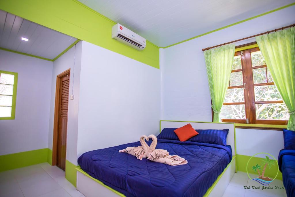 Четырехместный (Номер Делюкс с 2 кроватями размера «queen-size»), Koh Kood Garden House