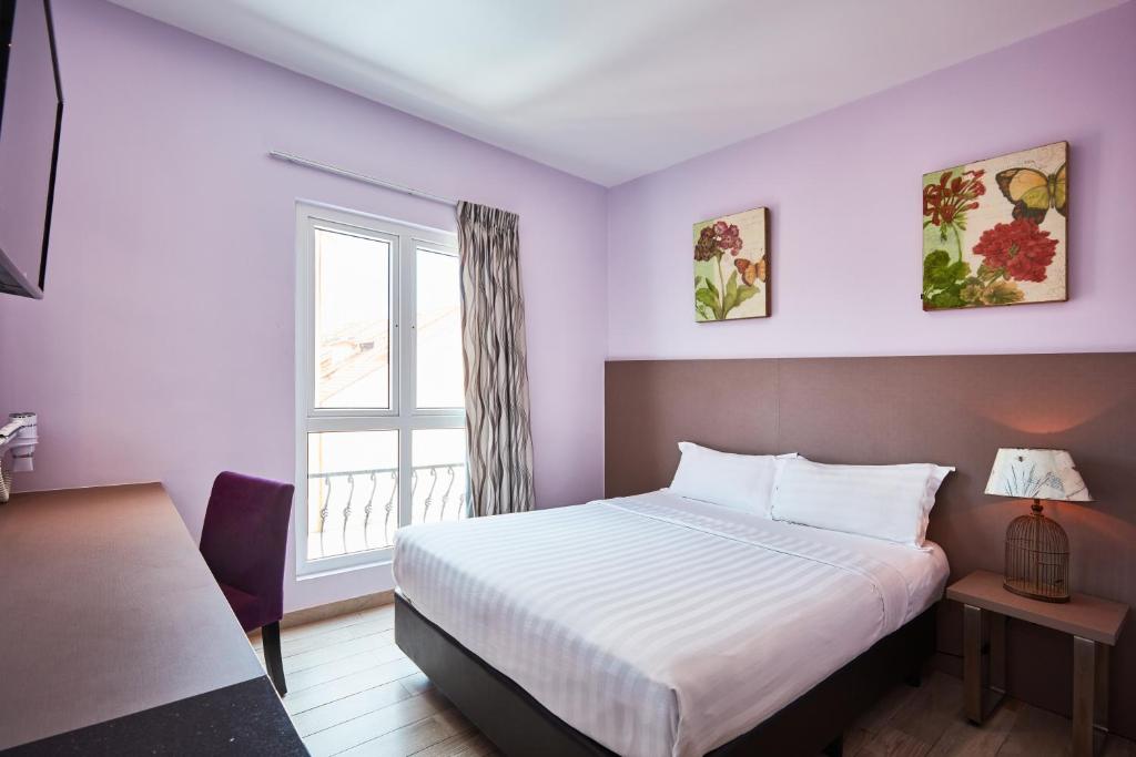 Двухместный (Улучшенный двухместный номер с 1 кроватью), The Fragrance Hotel (Joo Chiat)