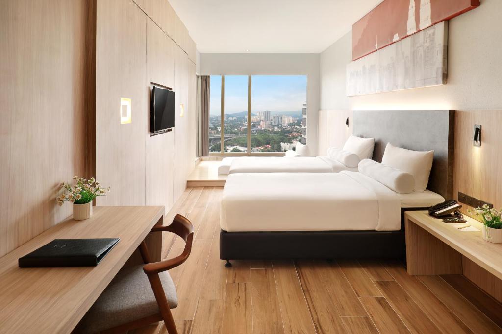 Двухместный (Двухместный номер Делюкс с 2 отдельными кроватями), ibis Kuala Lumpur City Centre