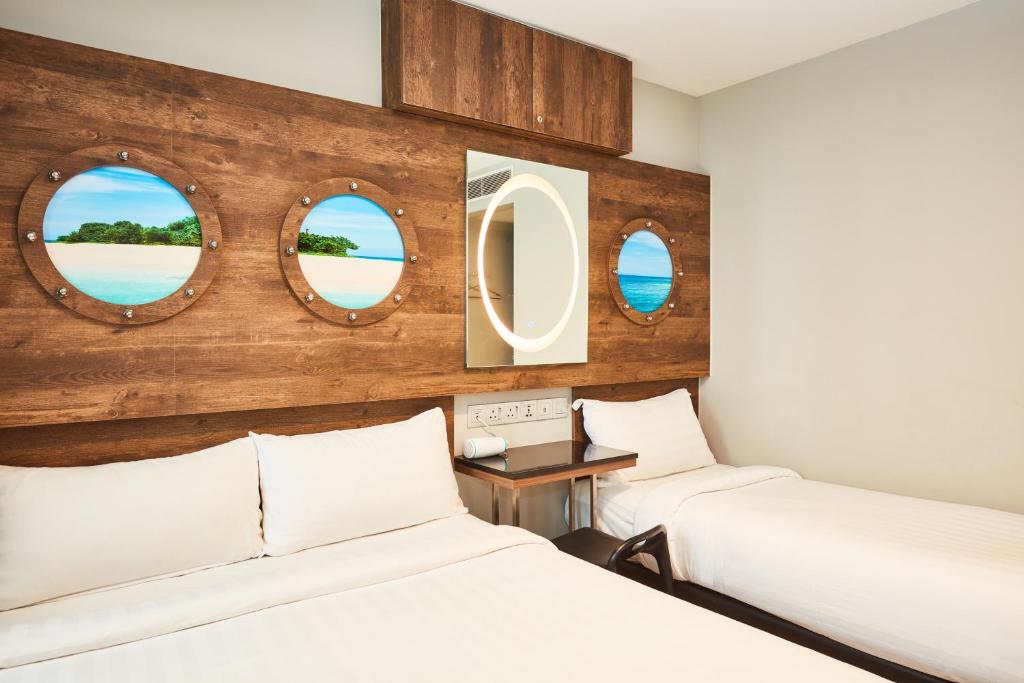 Трехместный (Cabin Triple Room), Fragrance Hotel - Selegie