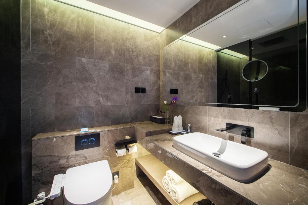 Двухместный (Номер Делюкс с кроватью размера «king-size»), Hotel Ibis Harbin Sofia Church