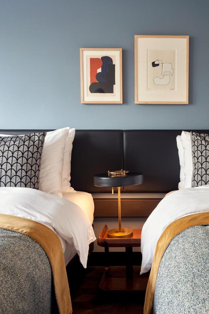 Двухместный (Двухместный номер Делюкс с 2 отдельными кроватями), Park Hotel