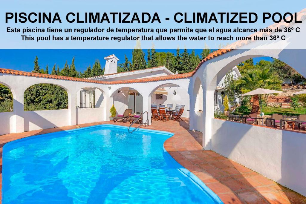 Private Heated Pool, Jacuzzi & 1225m2 garden in Villa Cipreses photo 4