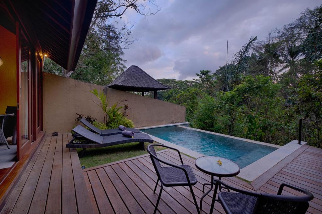 Вилла (Вилла с 1 спальней, собственным бассейном, видом на Священную долину и ежедневным послеобеденным чаем), Samkhya Villas