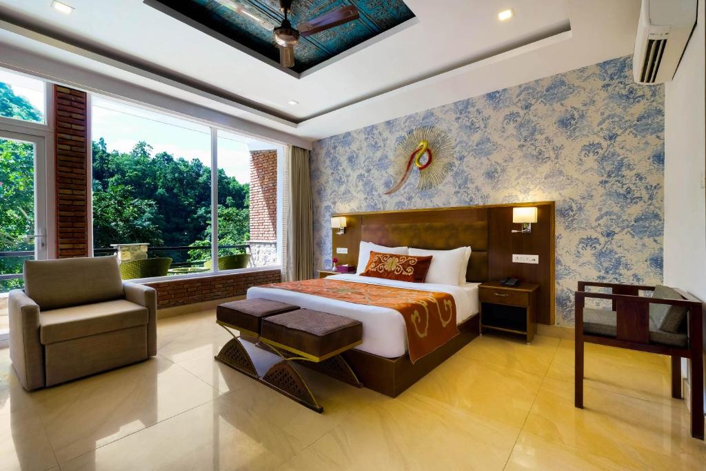 Двухместный (Номер с кроватью размера «king-size» и балконом), Summit By The Ganges Beach Resort & Spa