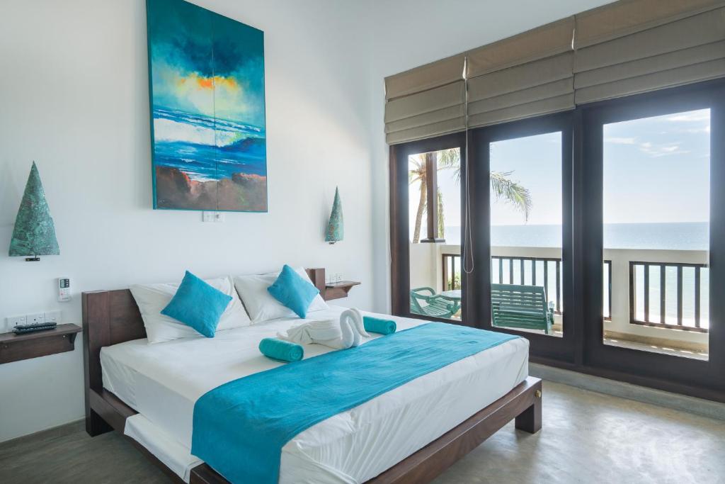 Двухместный (Двухместный номер с 1 кроватью и балконом, вид на море), At Ease Beach Hotel