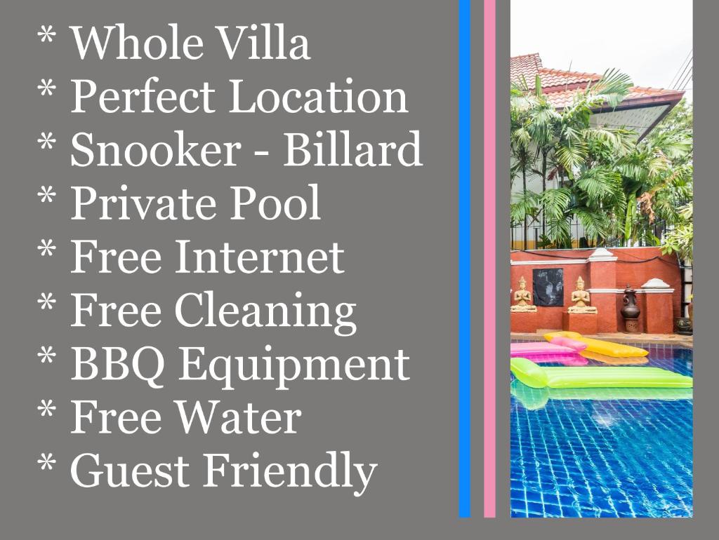 MADEE VILLA - PATTAYA HOLIDAY HOUSE WALKING STREET 6 bedrooms photo 1
