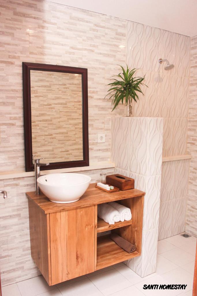 Двухместный (Номер Делюкс с кроватью размера «queen-size»), Santi HomeStay