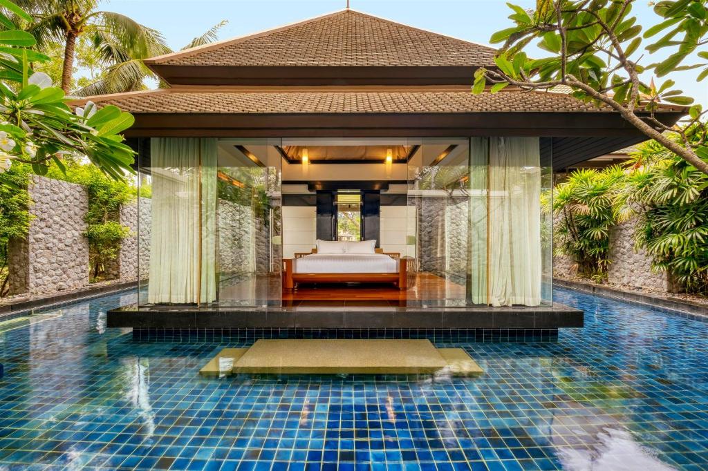 Вилла (Вилла с 1 спальней и собственным двухместным бассейном), Banyan Tree Phuket