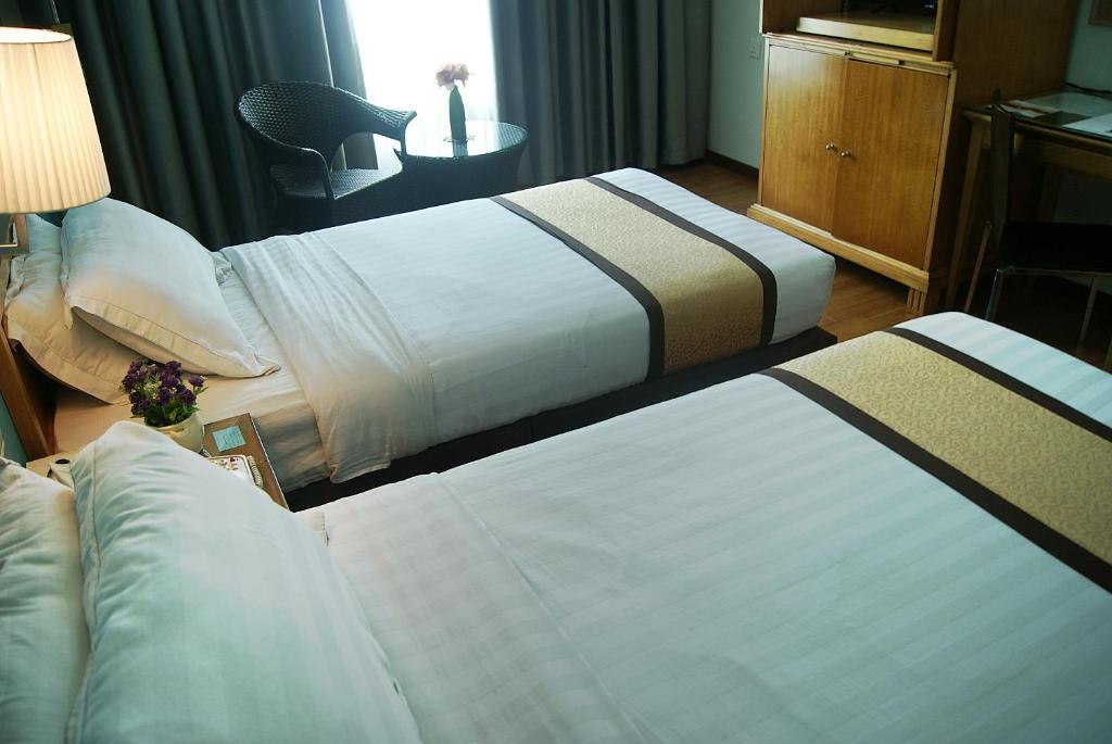 Двухместный (Двухместный номер Делюкс с 2 отдельными кроватями), Tang Dynasty Bay Hotel