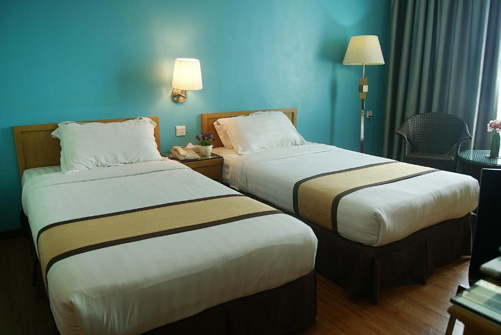Двухместный (Двухместный номер Делюкс с 2 отдельными кроватями), Tang Dynasty Bay Hotel