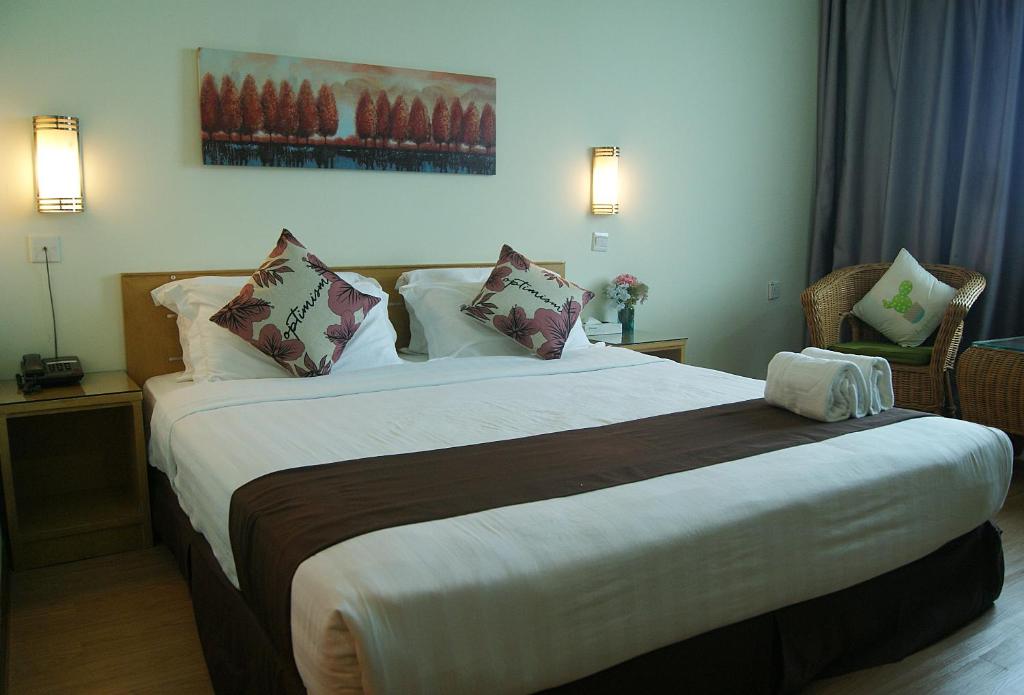Двухместный (Номер Делюкс с кроватью размера «king-size»), Tang Dynasty Park Hotel