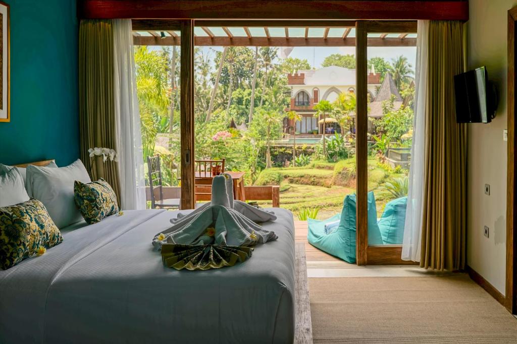 Вилла (Ethnic Two-Bedroom Villa with Plunge Pool), Menzel Ubud
