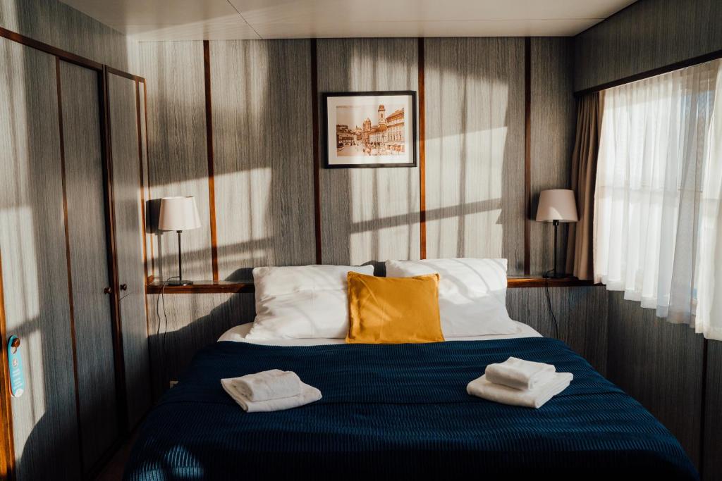 Двухместный (Двухместный номер с видом на Дунай), Botel Pressburg