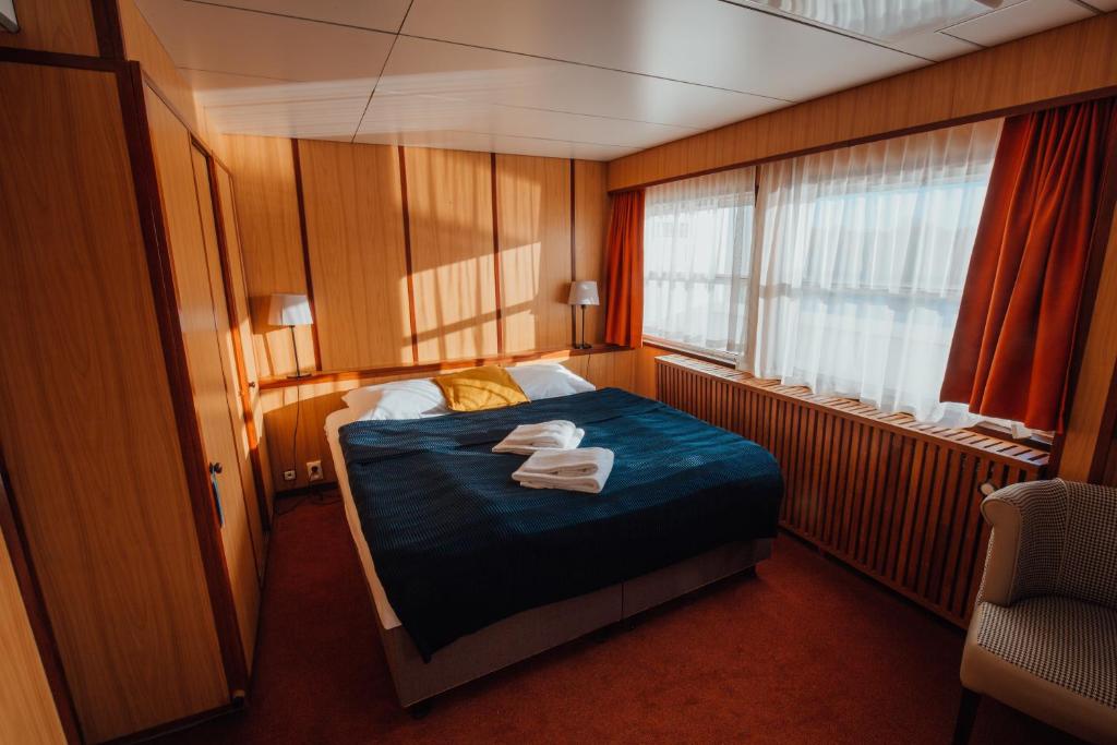 Двухместный (Двухместный номер с видом на Дунай), Botel Pressburg