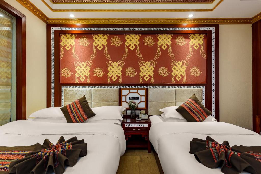 Трехместный (Трехместный номер с видом на горы), Hui Fu Hua Hostel