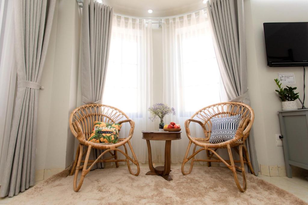 Двухместный (Двухместный номер Делюкс с 1 кроватью и балконом), Hanna Studio