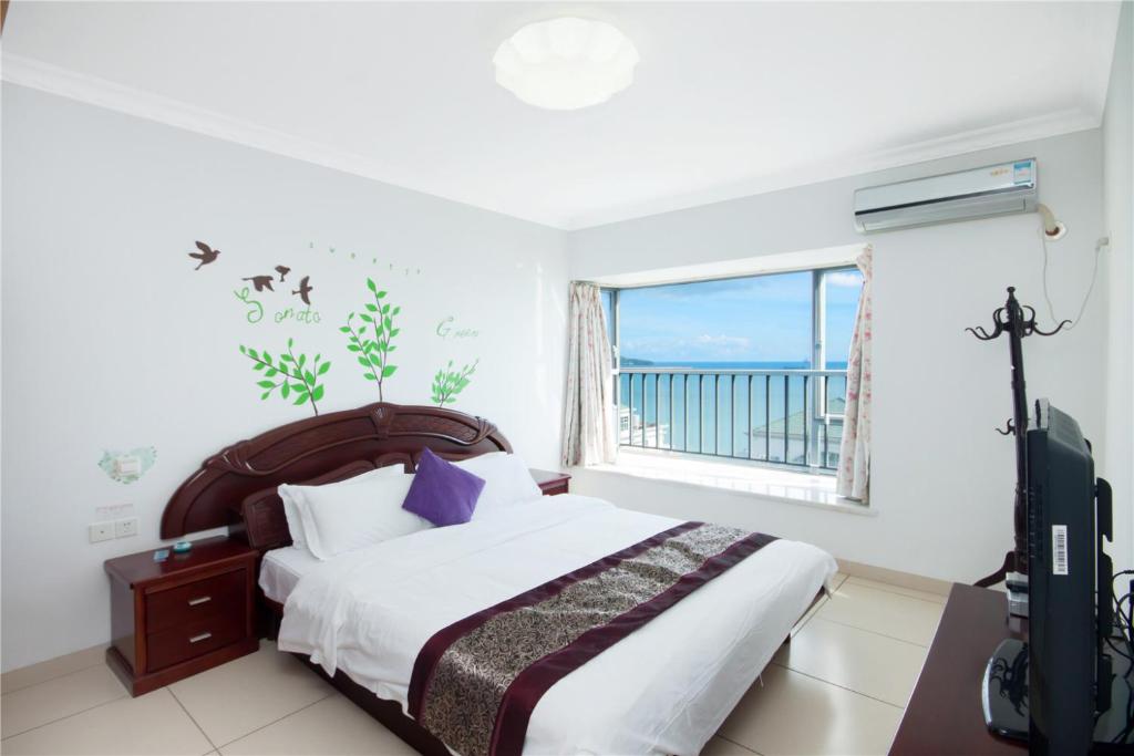 Апартаменты (Four-Bedroom Apartment (8 Adults) with Sea View- Mainland China only), Sanya Qingjinghaiwan Apartment