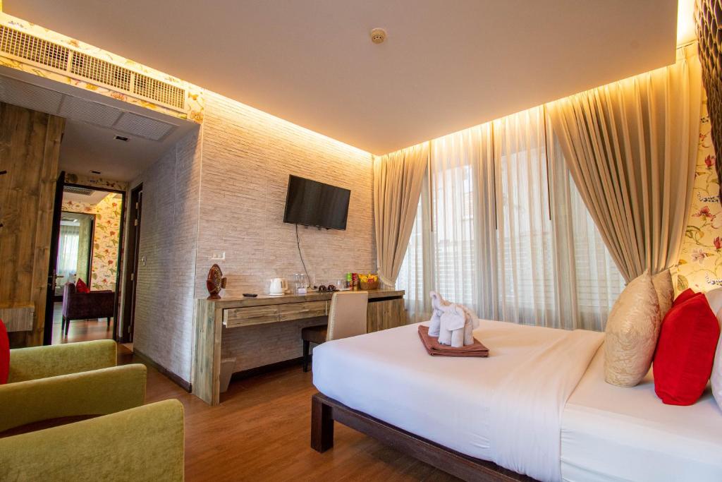 Сьюит (Люкс - «Каттлея»), Курортный отель Samed Pavilion Resort