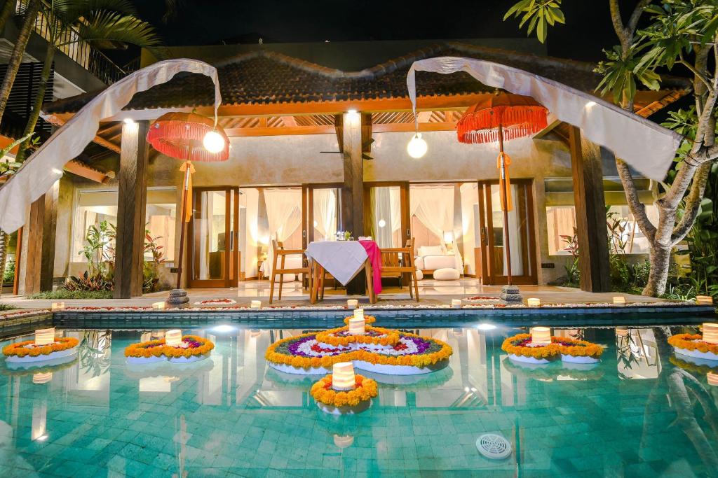 Вилла (Вилла с 2 спальнями у бассейна), Purana Suite Ubud