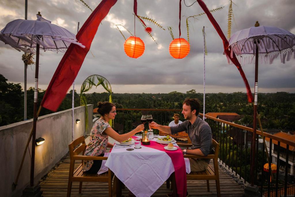 Сьюит (Люкс с видом на бассейн), Purana Suite Ubud