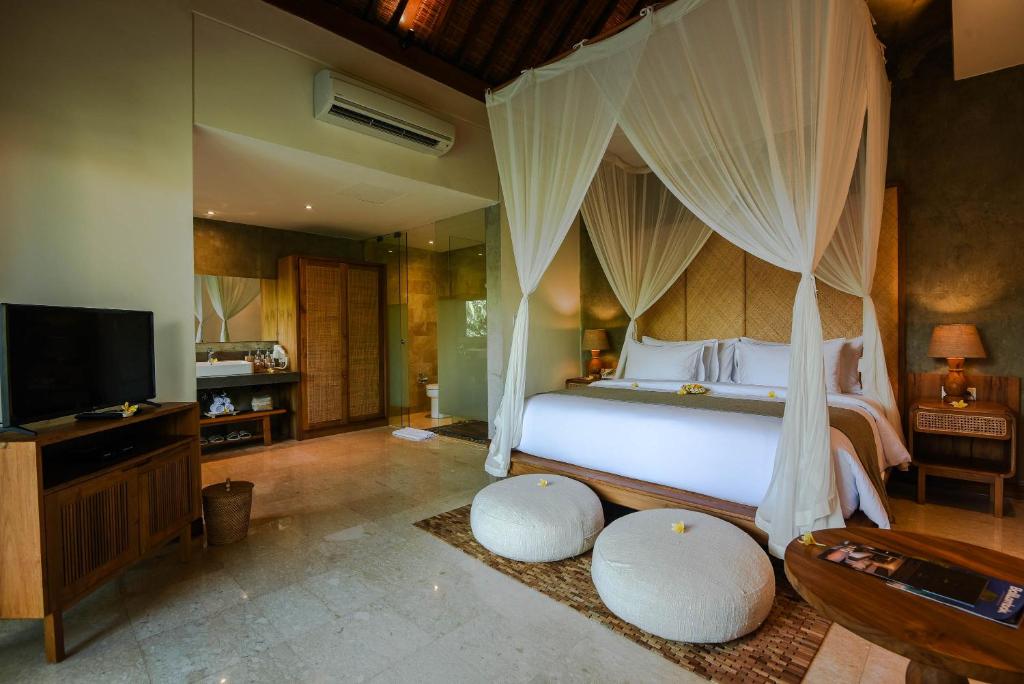 Вилла (Вилла с 2 спальнями у бассейна), Purana Suite Ubud