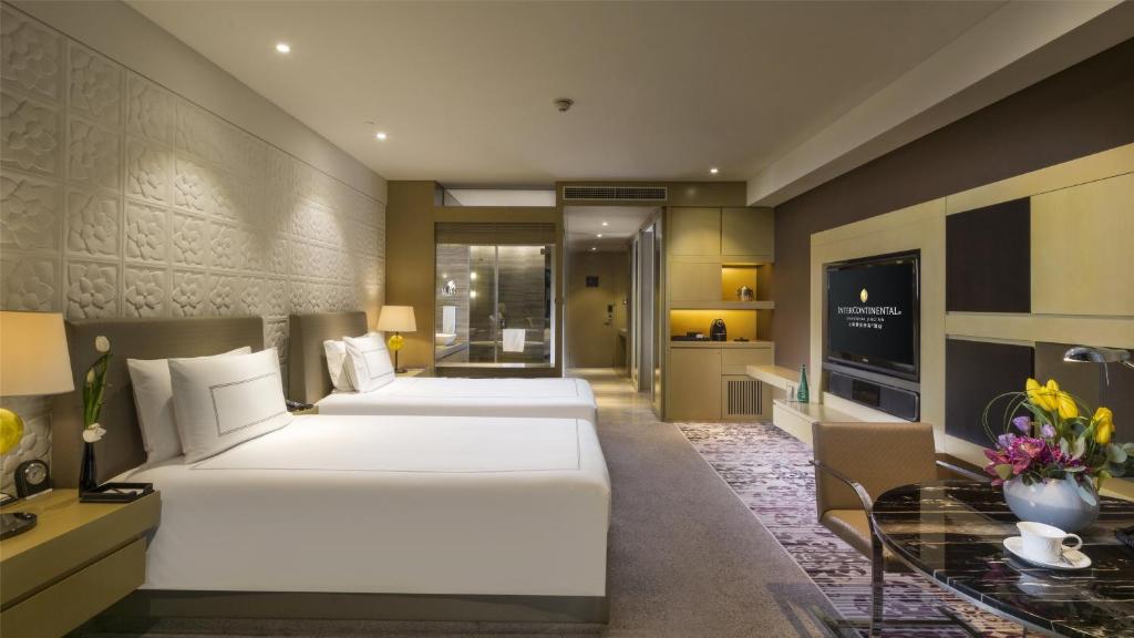 Двухместный (Классический номер с 1 кроватью размера «king-size»), InterContinental Shanghai Puxi