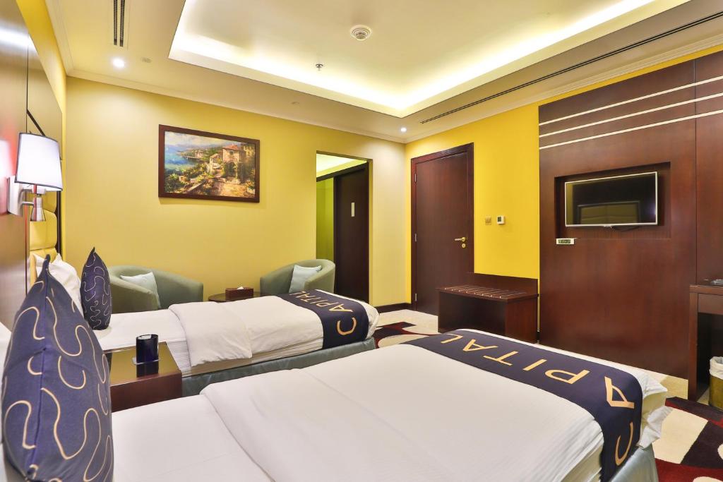 Апартаменты (Апартаменты Делюкс с 1 спальней), Апарт-отель Telal Hotel Apartments