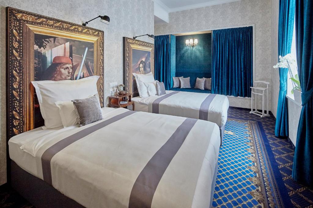 Двухместный (Номер Mystery с 2 двуспальными кроватями), Mystery Hotel Budapest