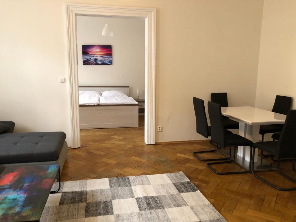 Апартаменты (Апартаменты с 2 спальнями), Хостел Welcome Praguecentre