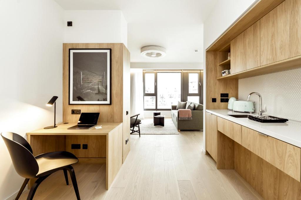 Апартаменты (Номер с 1 спальней, подходит для гостей с ограниченными физическими возможностями), Wilde Aparthotels by Staycity, Berlin, Checkpoint Charlie