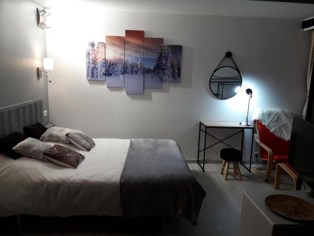 Appartement 4/6 pers plein sud. Front de neige photo 4