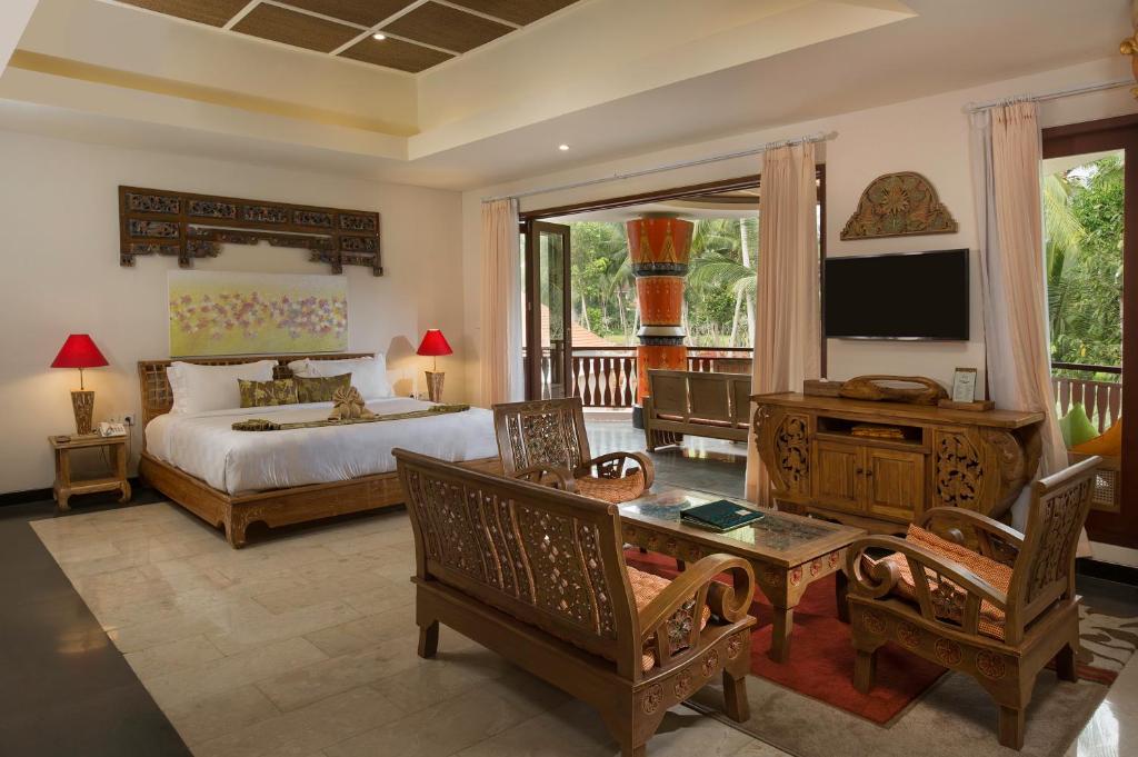 Сьюит (Семейный люкс, бесплатный послеобеденный чай), Green Field Resort Ubud