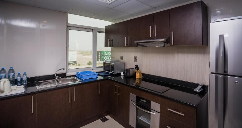 Апартаменты (Апартаменты с 2 спальнями и окном), Апартаменты The View Al Barsha Hotel Apartments