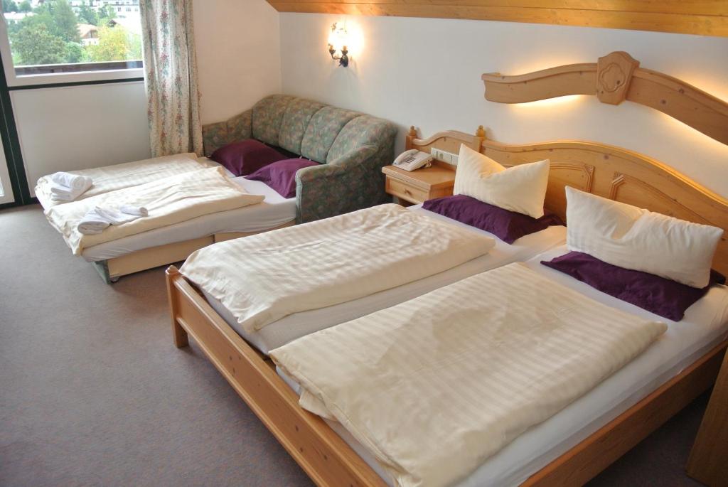 Четырехместный (Улучшенный четырехместный номер), Hotel Gruberhof