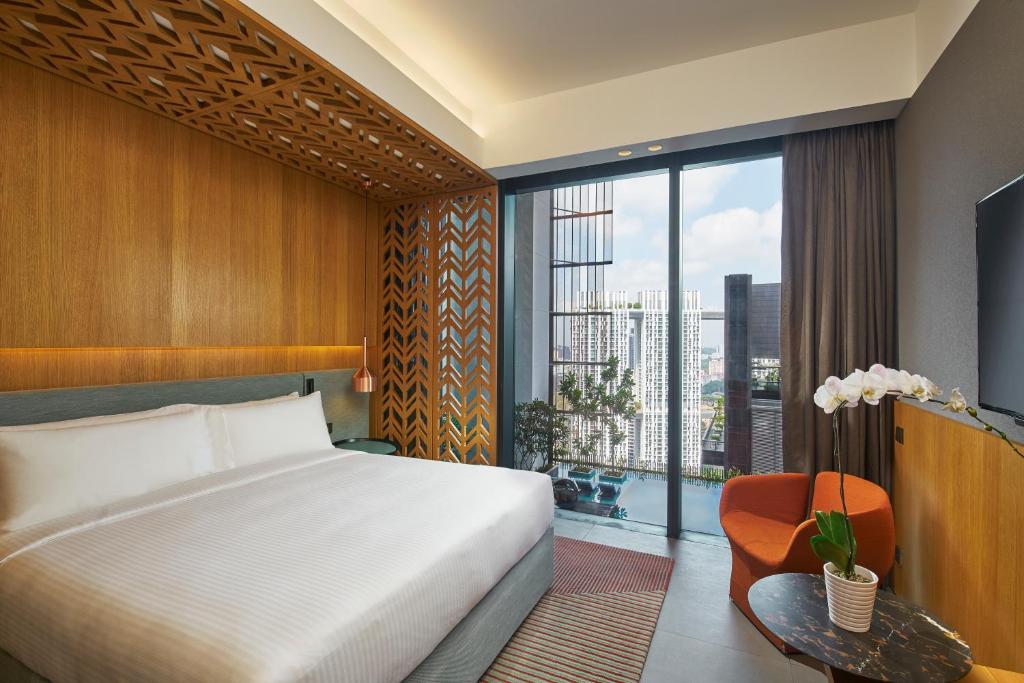Двухместный (Клубный номер), Oasia Hotel Downtown, Singapore by Far East Hospitality