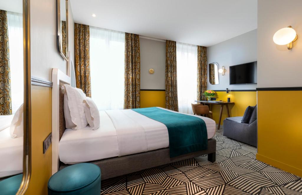 Трехместный (Номер Делюкс), Hotel Elysa-Luxembourg