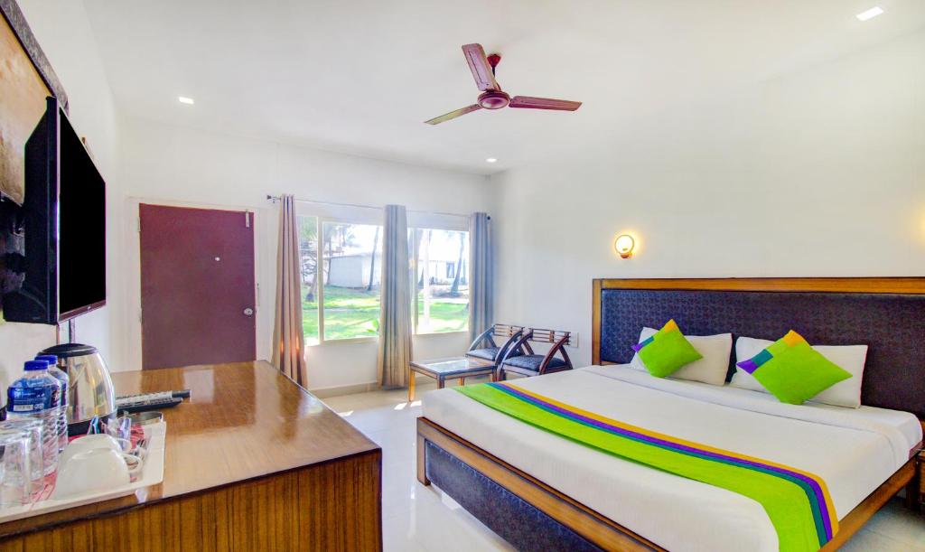 Двухместный (Стандартный двухместный номер с 1 кроватью), Treebo Maison Ocean Beach Resort